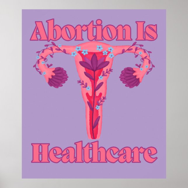 Poster Aborto é assistência médica (Frente)