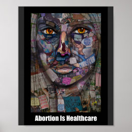 Poster Aborto é assistência médica