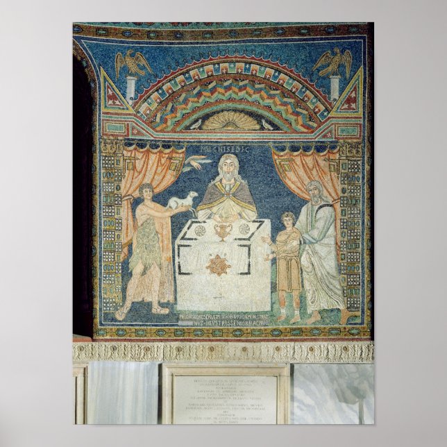 Póster Abraão, Isaac e Melchisedech (Frente)
