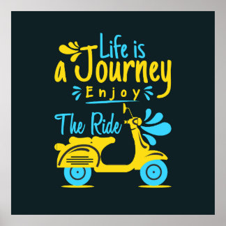 Poster Abrace A Viagem