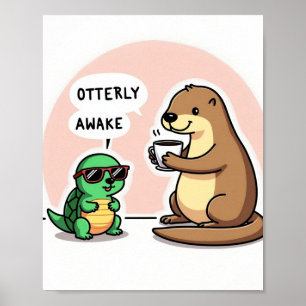 Poster Abraço Absoluto - Arte Bestial De Arte Animal