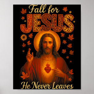 Poster Abraço Caia Por Jesus Ele Nunca Deixa Camiseta Cri