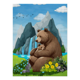 Póster Abraço da Natureza