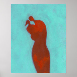 Póster Abraço do casal