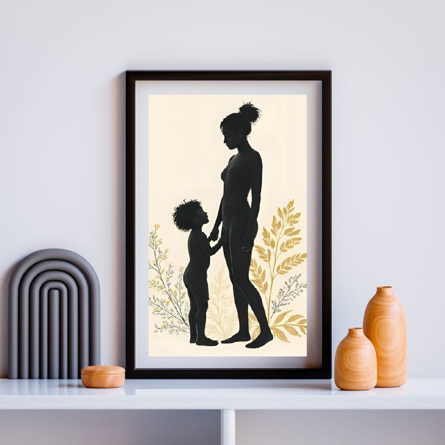 Poster Abraço Sem Fim – Mãe e Filho (Criador carregado)