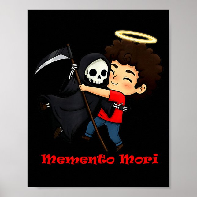 Poster Abraços - Memento Mori  (Frente)