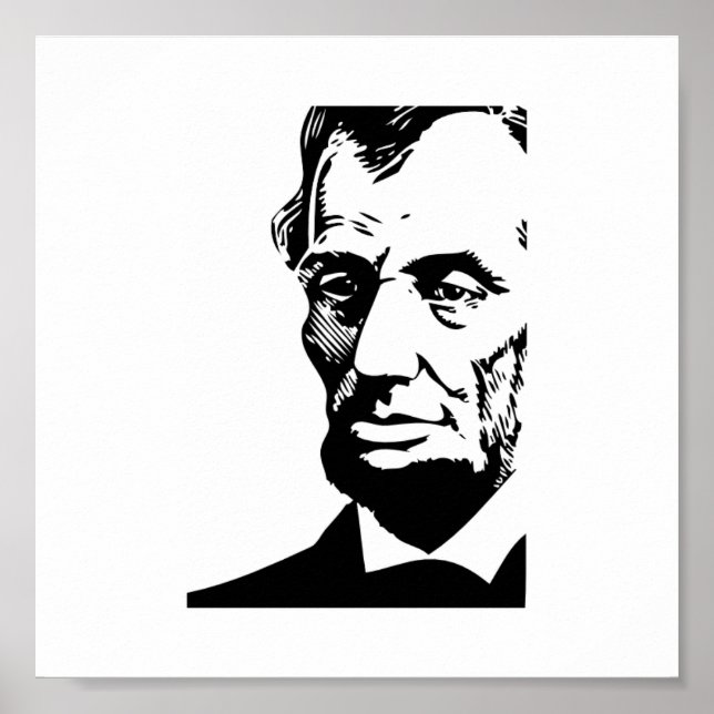Póster Abraham Lincoln (Frente)