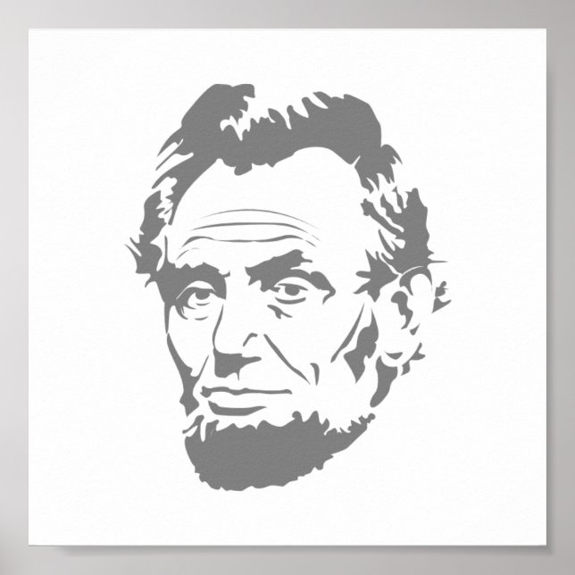 Póster Abraham Lincoln (Frente)