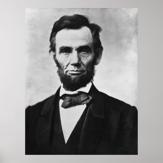 Póster Abraham Lincoln (Frente)