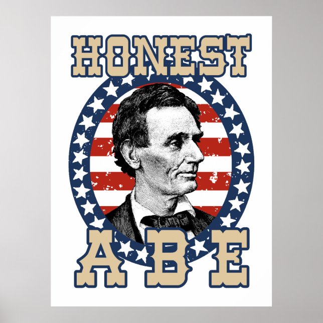 Poster Abraham Lincoln (Frente)