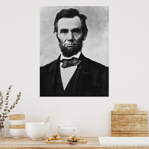 Poster Abraham Lincoln: 16º Presidente da América