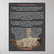 Abraham Lincoln - Endereço Gettysburg