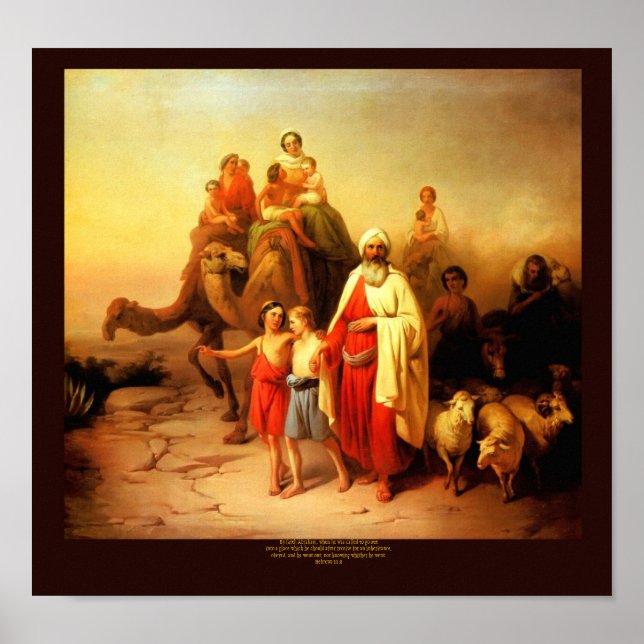 Póster Abrahams Journey de Josef Molnar (Frente)