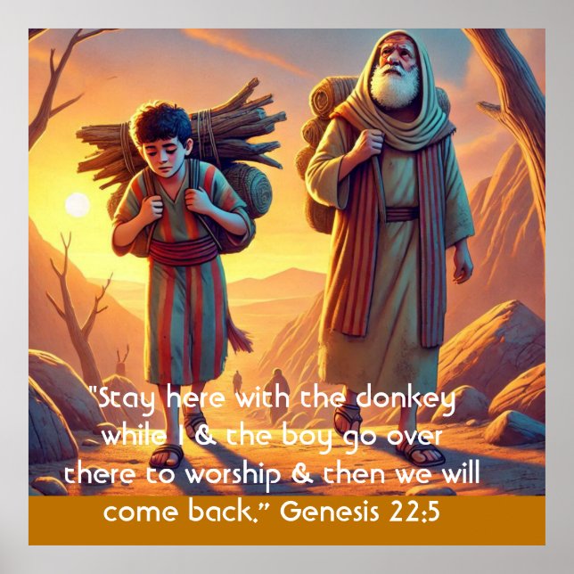 Poster Abraham's Story (Frente)