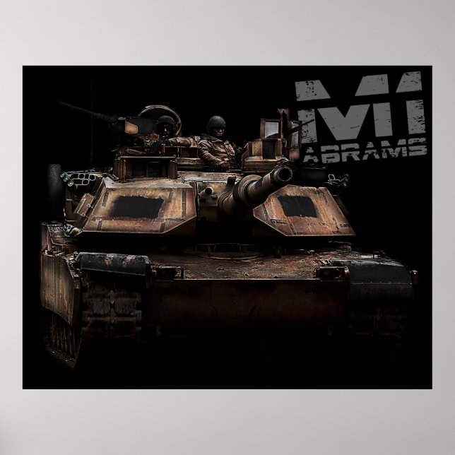 Poster Abrams M1 (Frente)