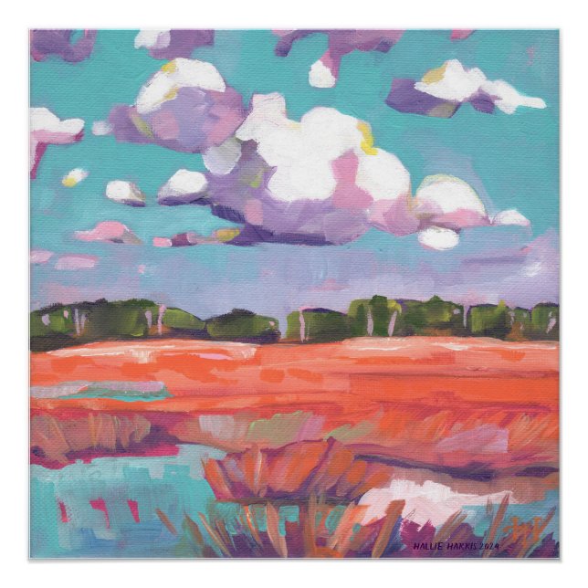 Póster Abrir a arte de campo (Frente)