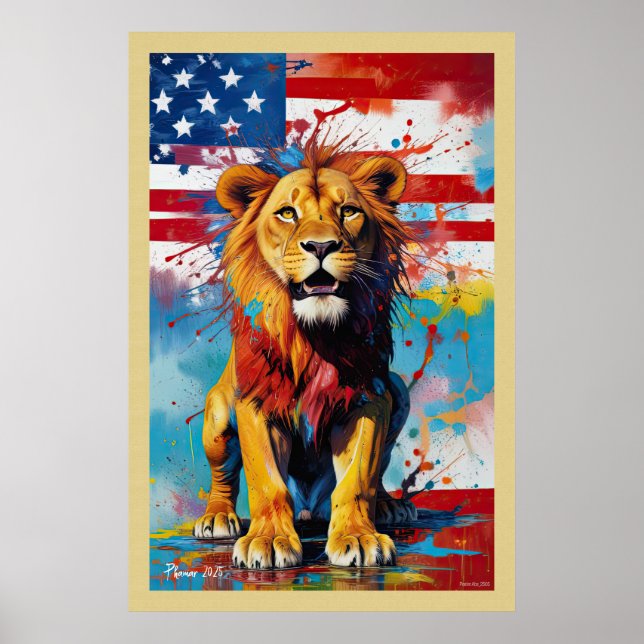 Poster Abs_2505 Lion (Frente)