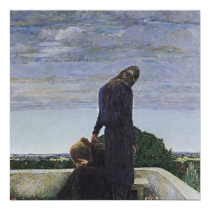 Póster "Abschied" (Farewell) apresentada por Heinrich Vog