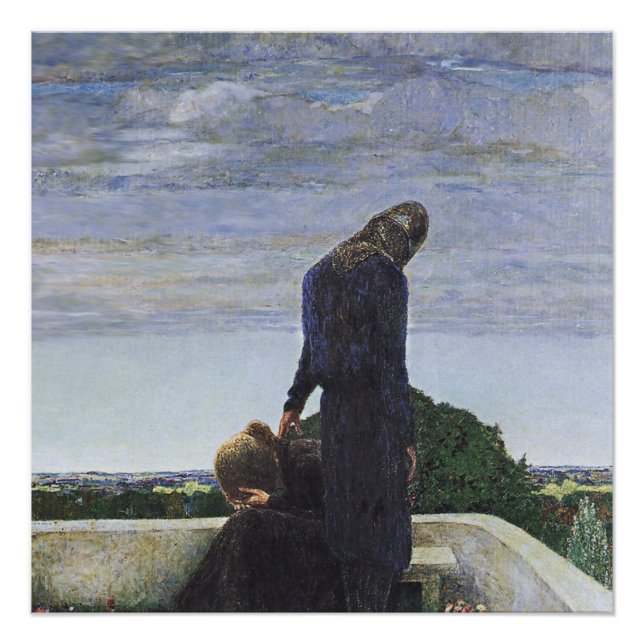 Póster "Abschied" (Farewell) apresentada por Heinrich Vog (Frente)