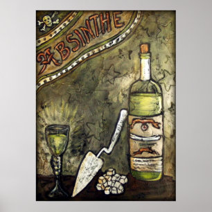 Póster Absinthe ~ A Fada Verde