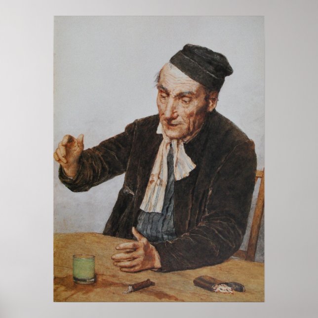 Póster Absinthe Drinker (Frente)