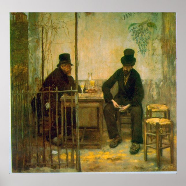Póster Absinthe Drinkers por Raffaellino da Reggio (Frente)
