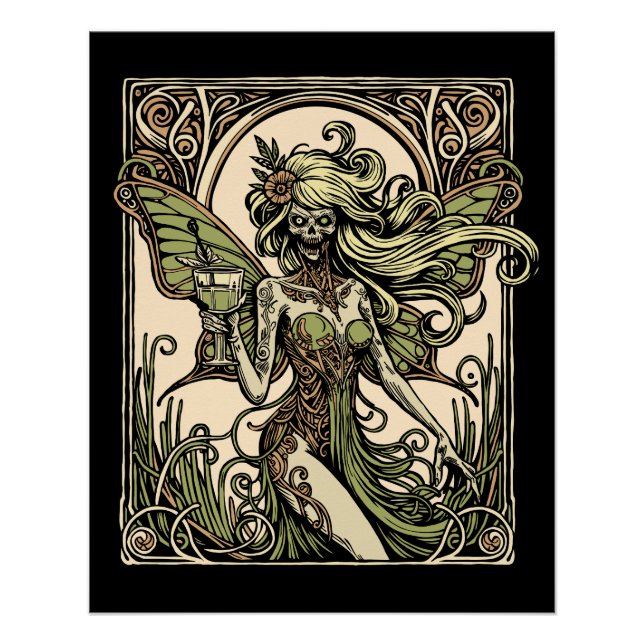 Póster Absinthe Fairy (Frente)