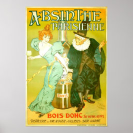 Póster Absinthe Parisienne Gélis-Didot Maltest Fine Art