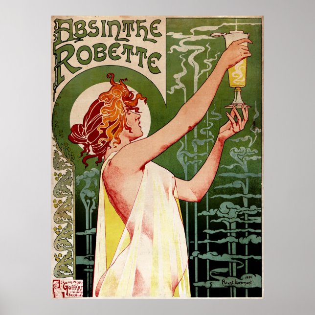 Poster Absinthe Robette (Frente)