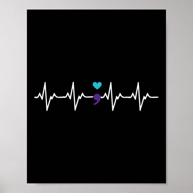 Poster Absorção de Semicolon (Frente)