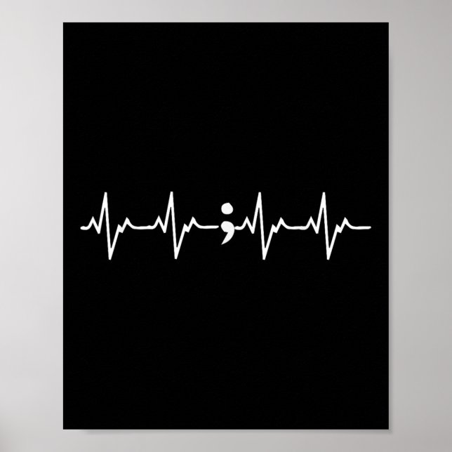 Poster Absorção de Semicolon (Frente)