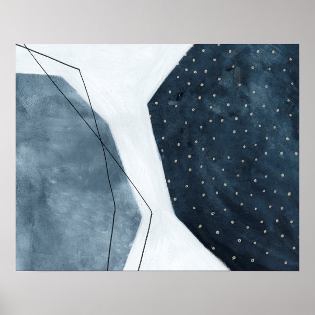 Poster Abstração Adjacente (Frente)