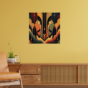 Poster Abstração Deco