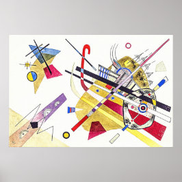 Poster Abstração deslumbrante - Arte de Wassily Kandinsky