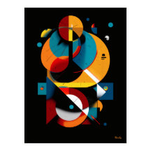 Abstração Geométrica Moderna – Órbita Bauhaus