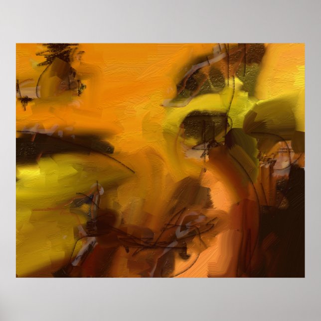 Poster abstração para paredes (Frente)