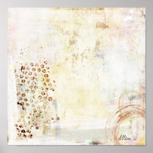 Póster Abstracção branca