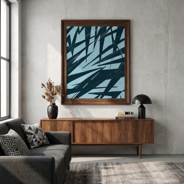 Poster Abstract contemporary  minimalist unique geometry (Criador carregado)