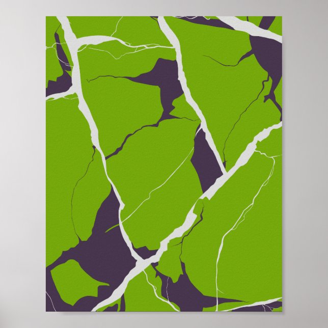 Poster Abstract Design of a Fractured Green Surface (Frente)