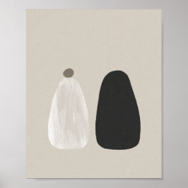 Poster Abstract Duo - Neutral Tones