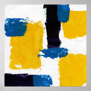 Póster Abstract Expression #2 by Michael Moffa