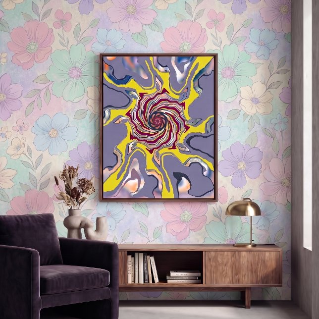 POSTER  ABSTRACT MINIMALIST  CONTEMPORARY CHIC TEXTURE (Criador carregado)