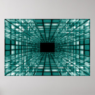 Poster Abstract perspective background