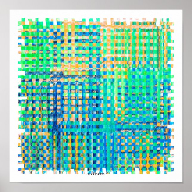 poster abstract square (Frente)