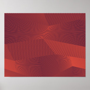 Poster Abstract, trendy, modern geometric graphic art