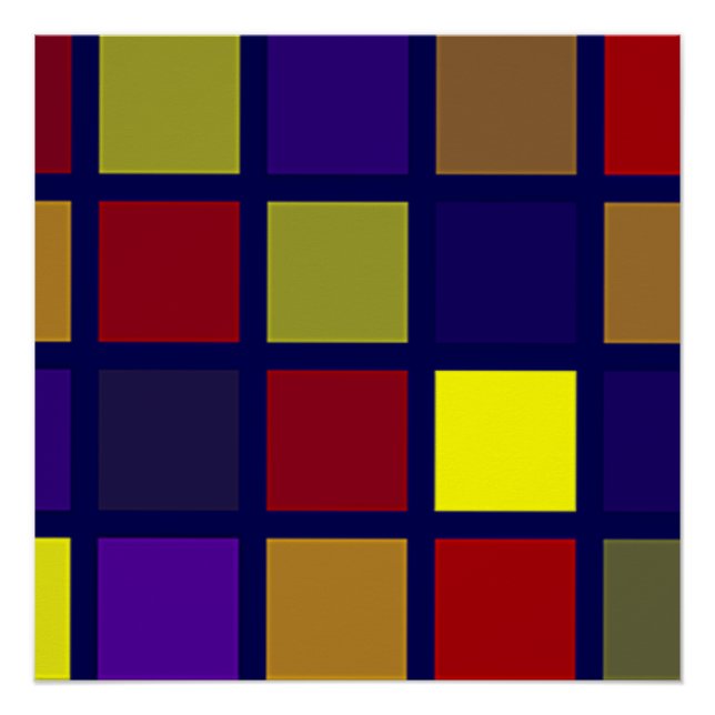 Póster Abstractie 14 (Frente)