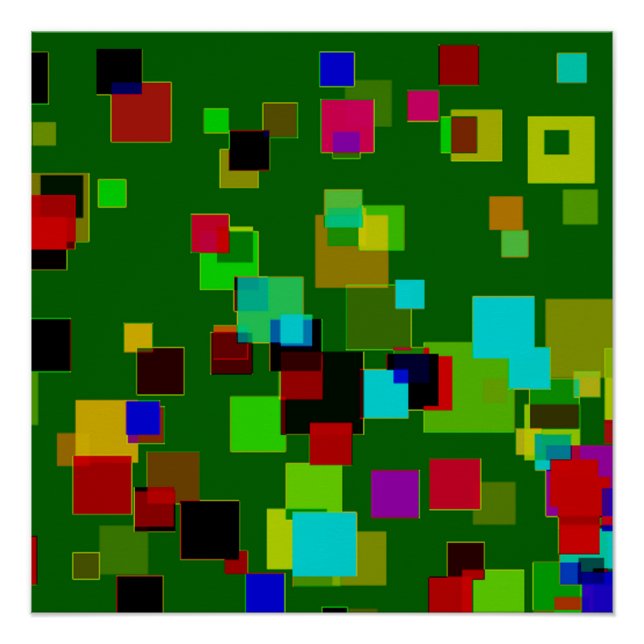 Póster Abstractie 17 (Frente)
