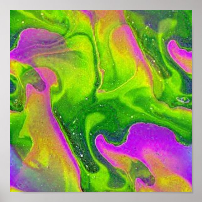 Póster abstrato (Frente)