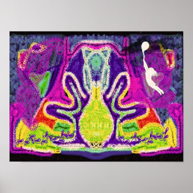 Poster Abstrato (Frente)