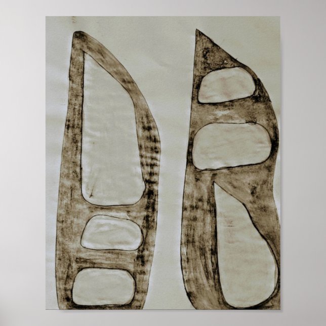 Poster abstrato (Frente)